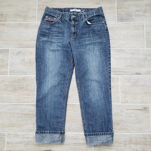 Vintage Tommy Hilfiger Cuffed Boyfriend Jeans 10